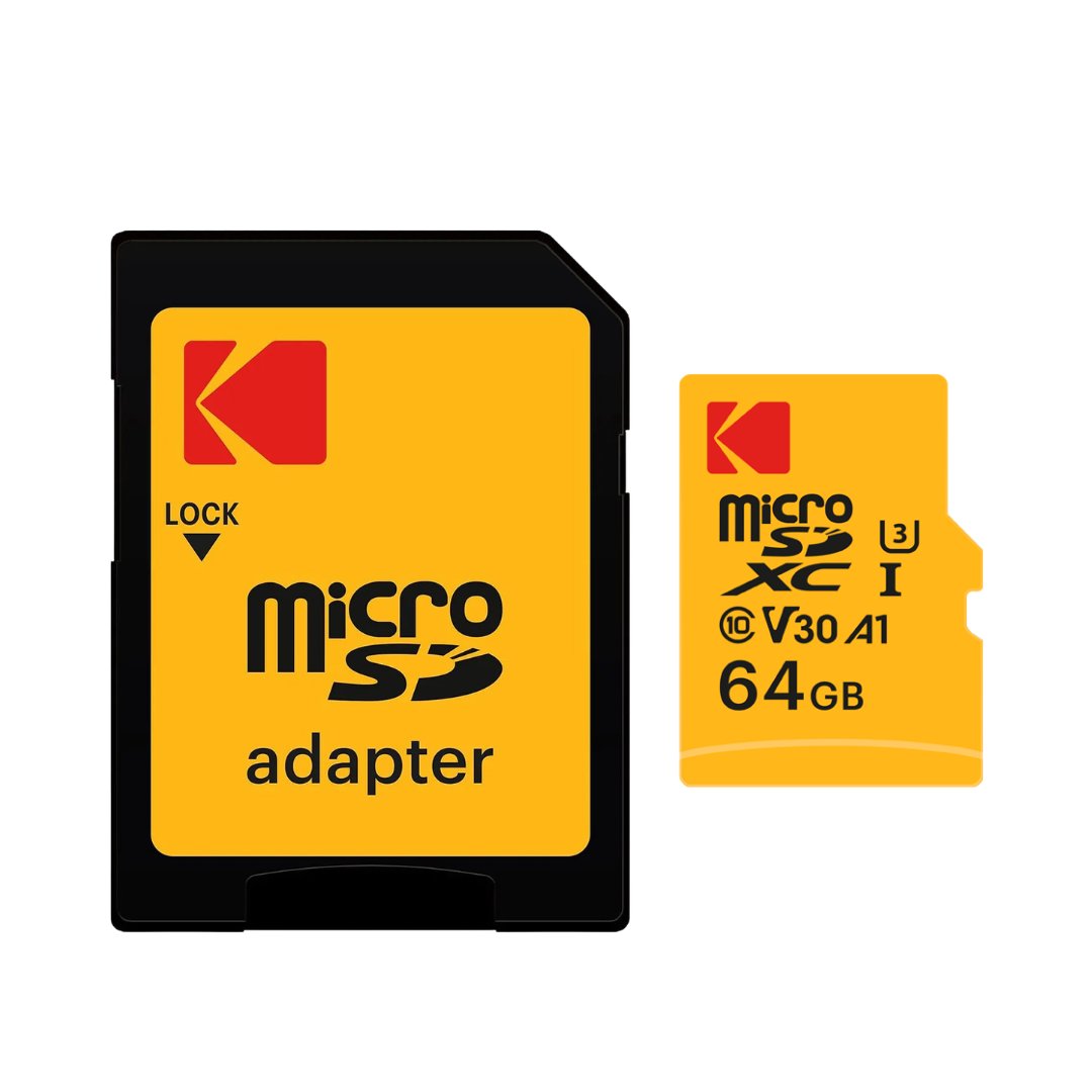 Kodak microSD with Adapter Ultra Performance Class 10 UHS-I U3 V30 A1