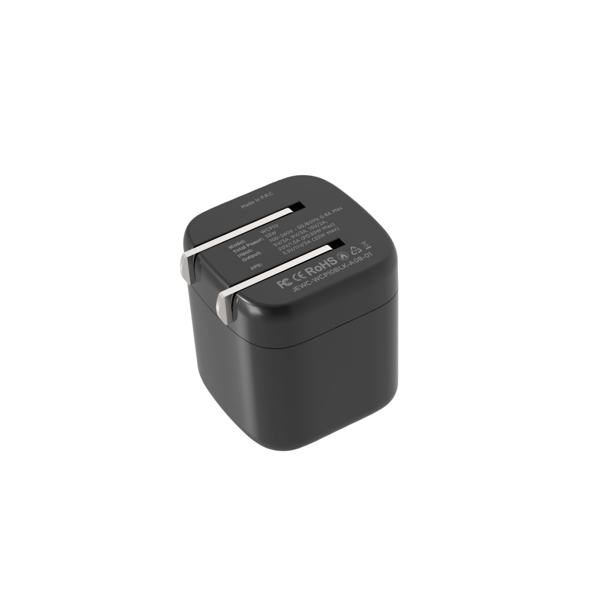 Jaguar Electronics WCP10 33W Type-C Foldable Plug GaN Charger