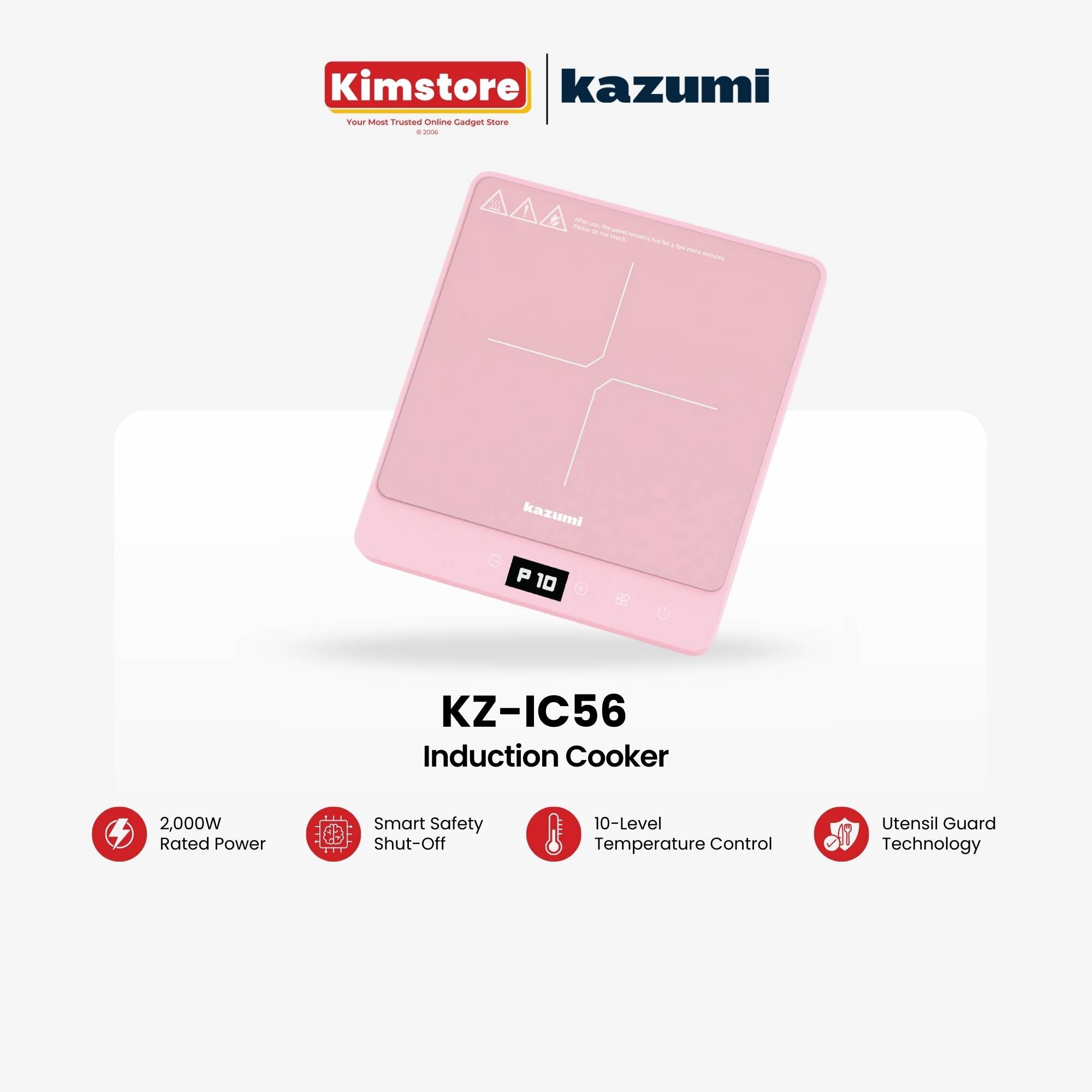 Kazumi KZ-IC56 Induction Cooker 2000W