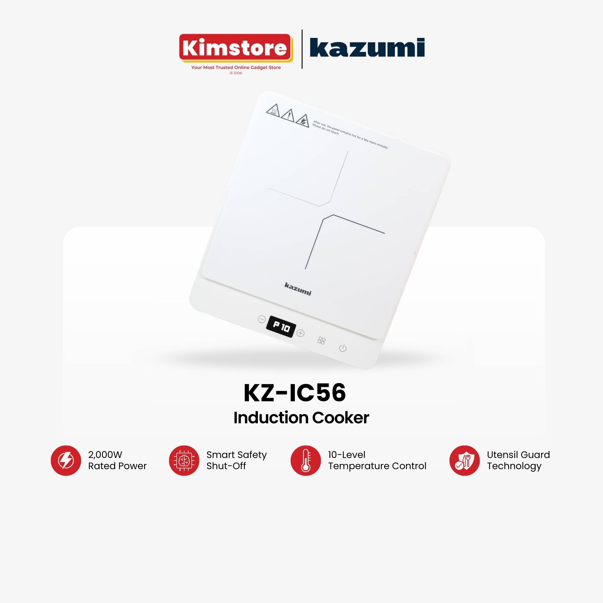 Kazumi KZ-IC56 Induction Cooker 2000W