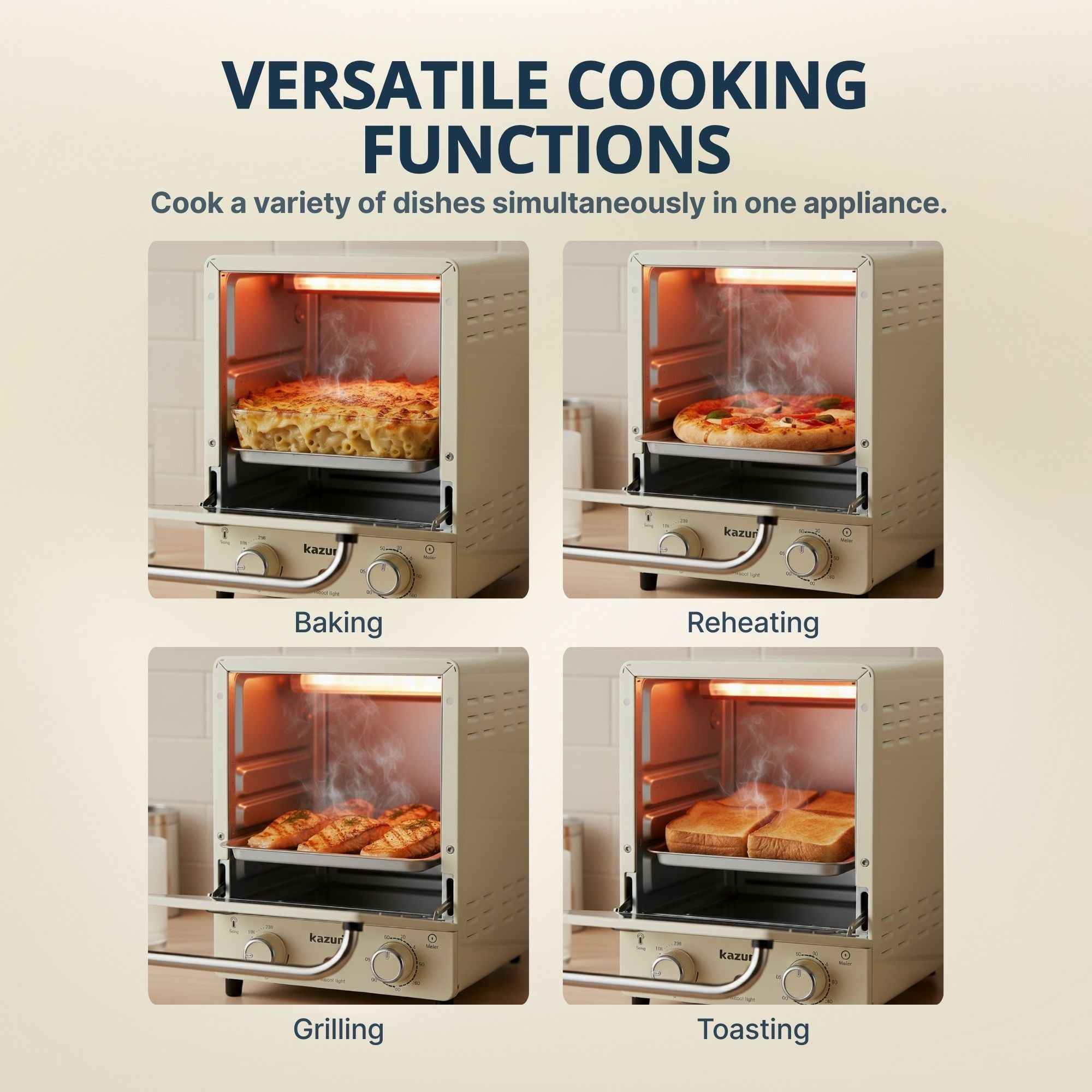 Kazumi KZ-VO12CL 12L Vertical Oven