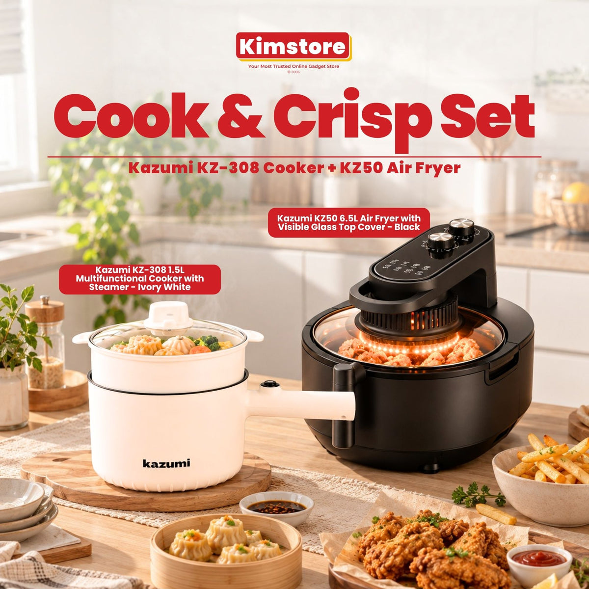 Cook & Crisp Set