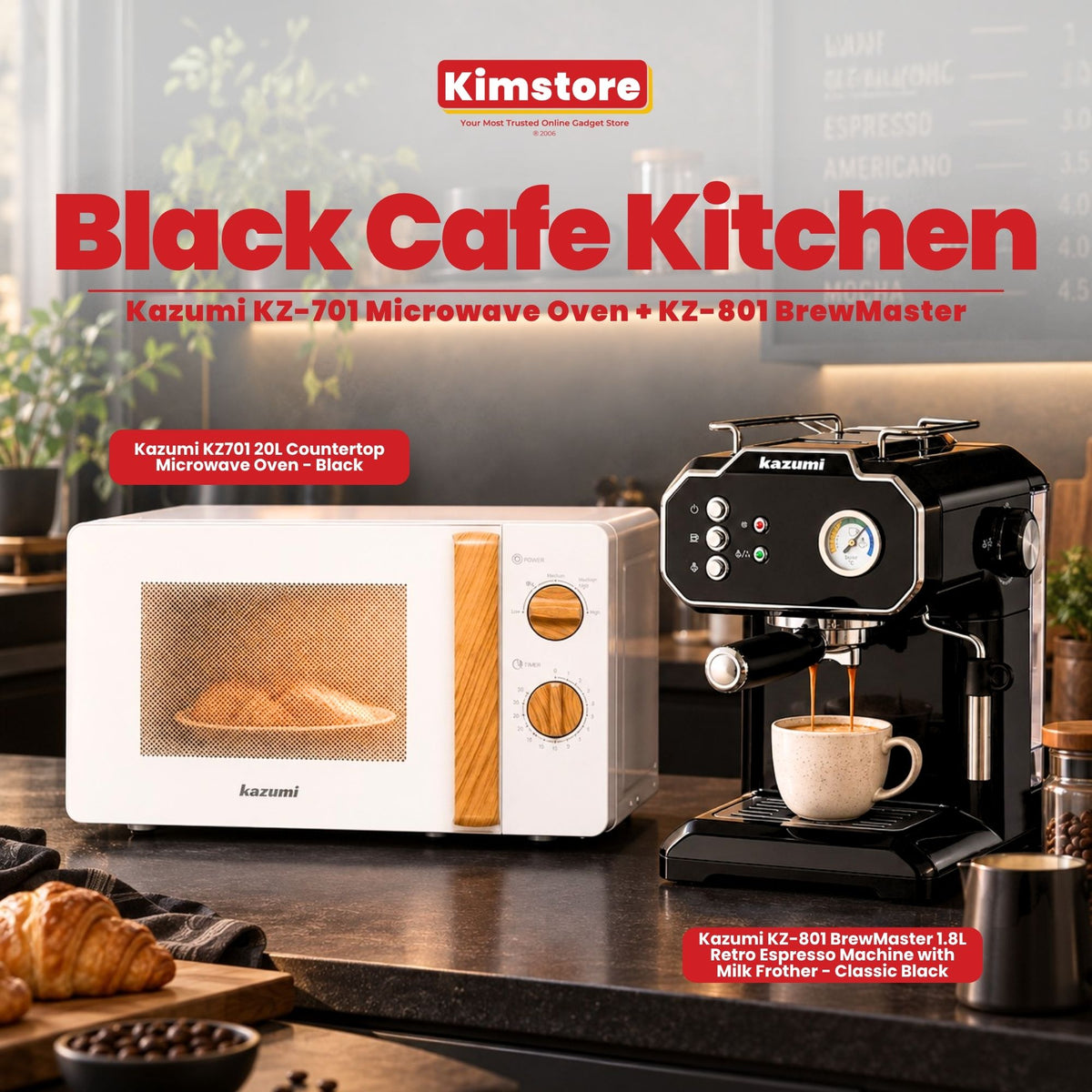 Black Cafe Kitchen