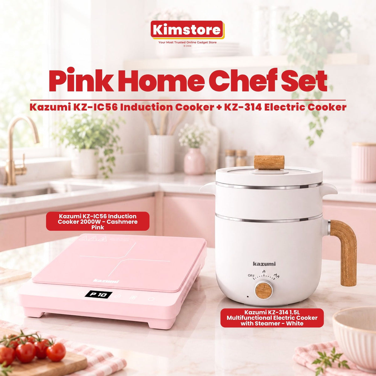 Pink Home Chef Set