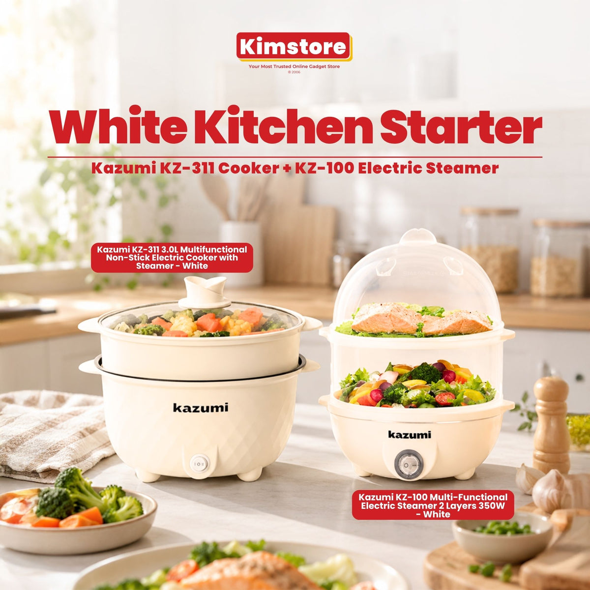 White Kitchen Starter