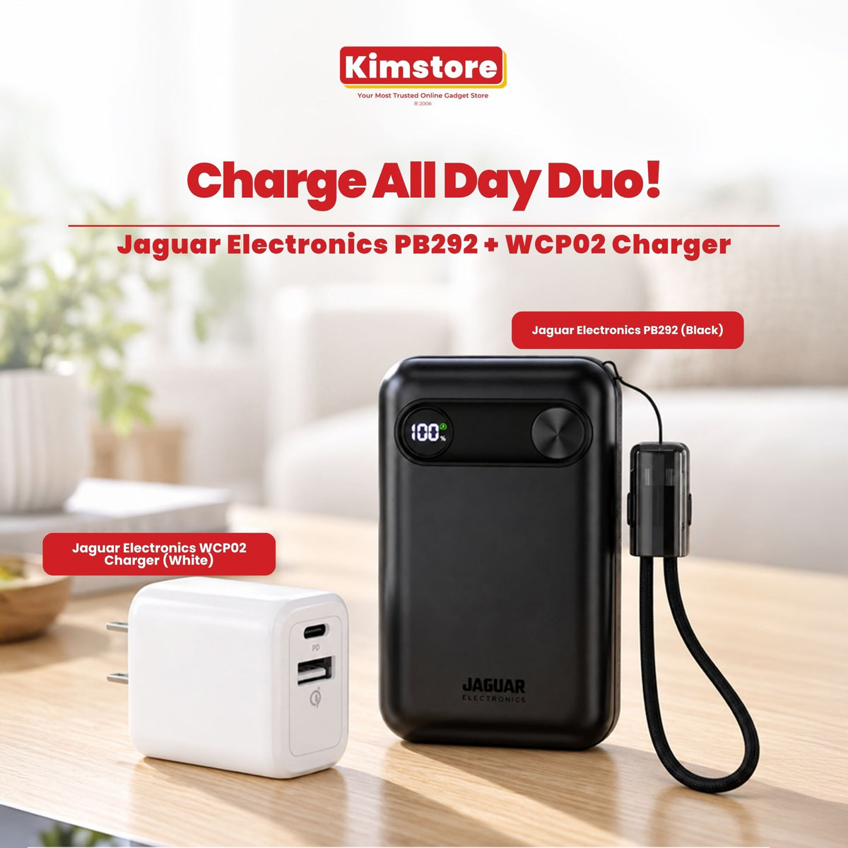 Jaguar Electronics PB292 + WCP02 Bundle