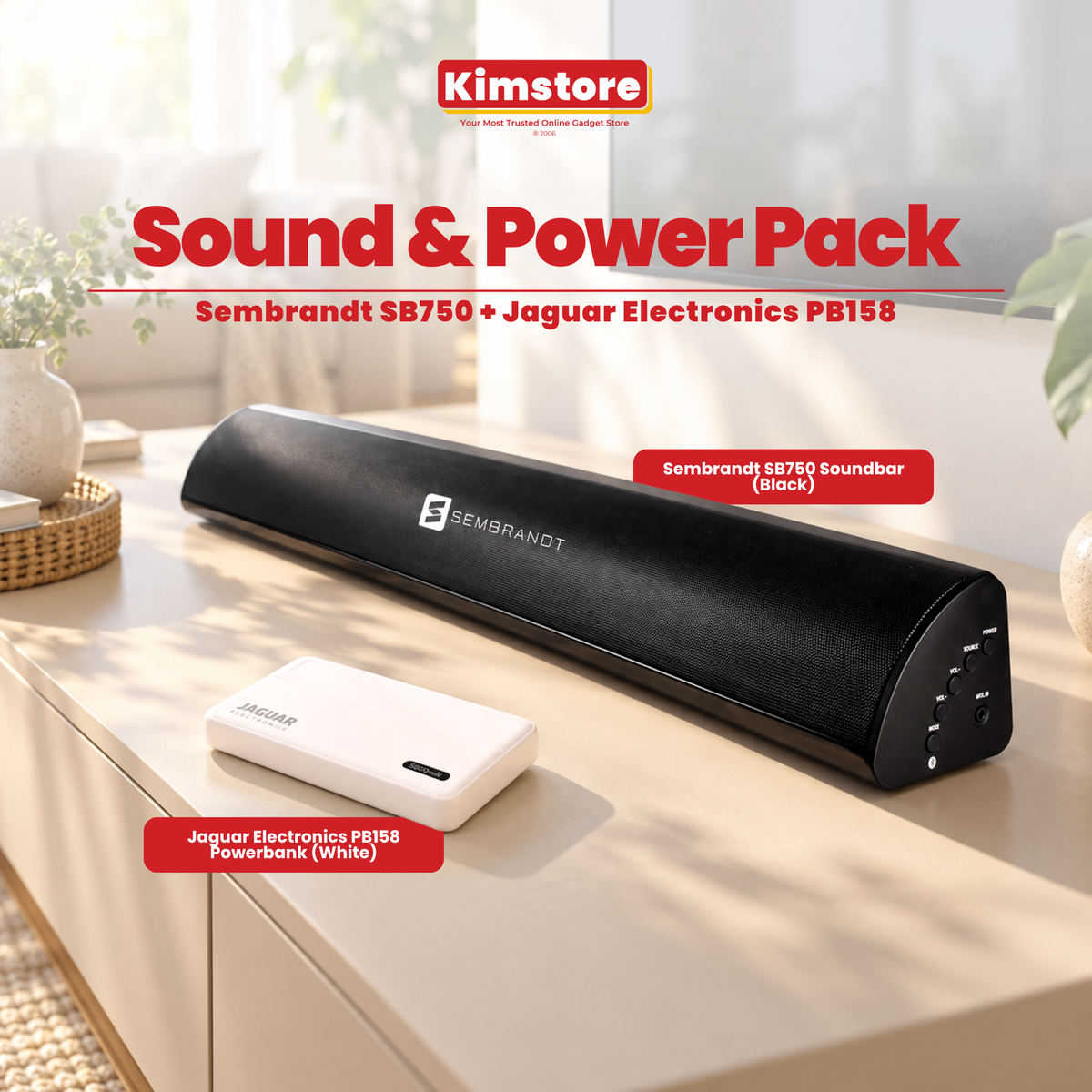 Sound & Power Pack