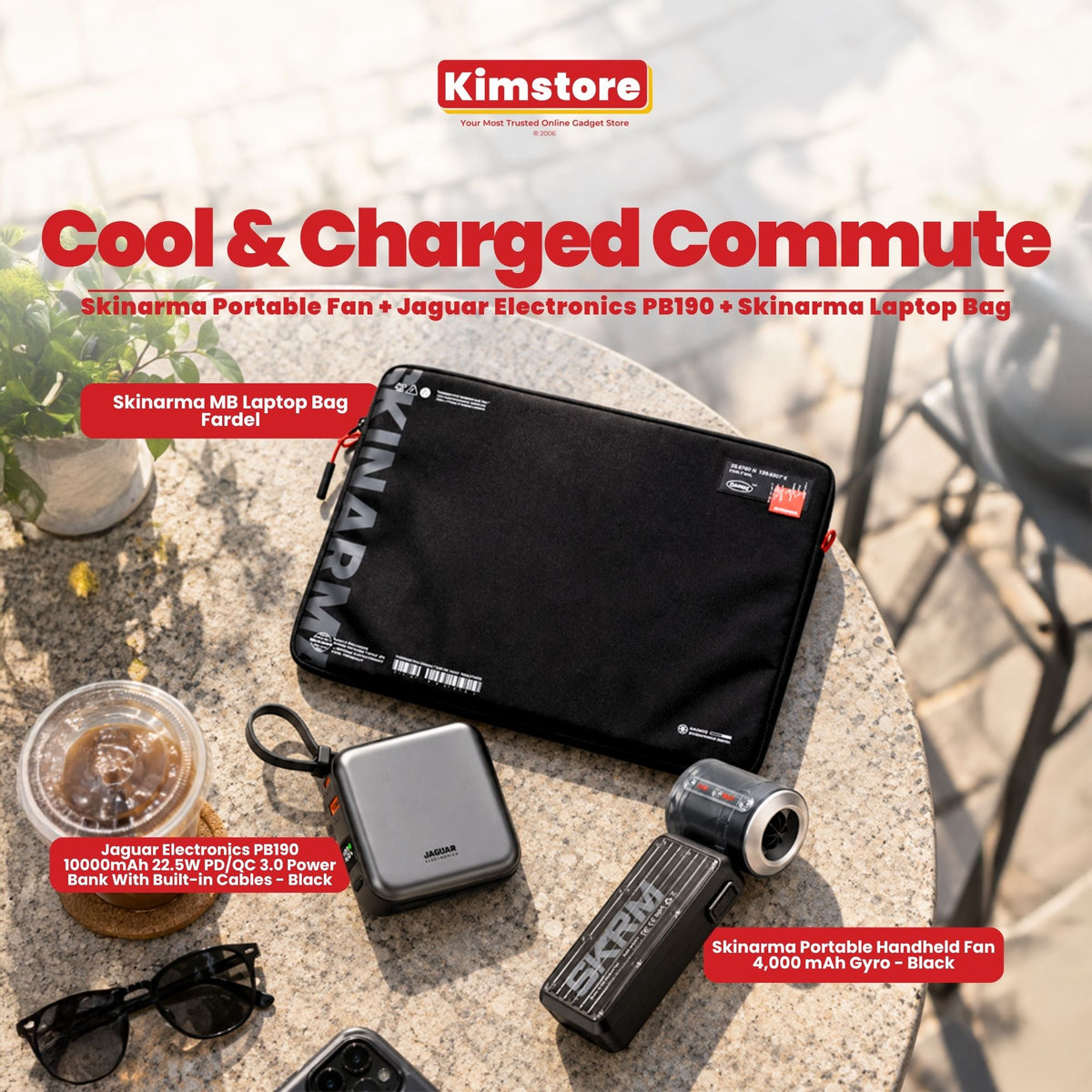 Cool & Charged Commute