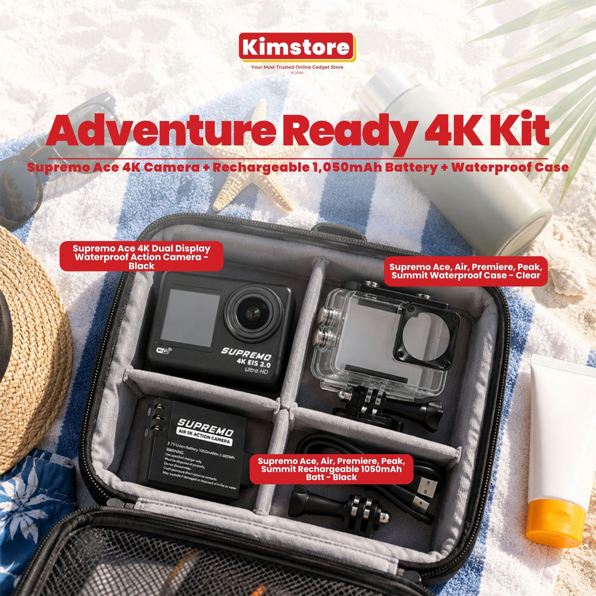 Adventure Ready 4K Kit