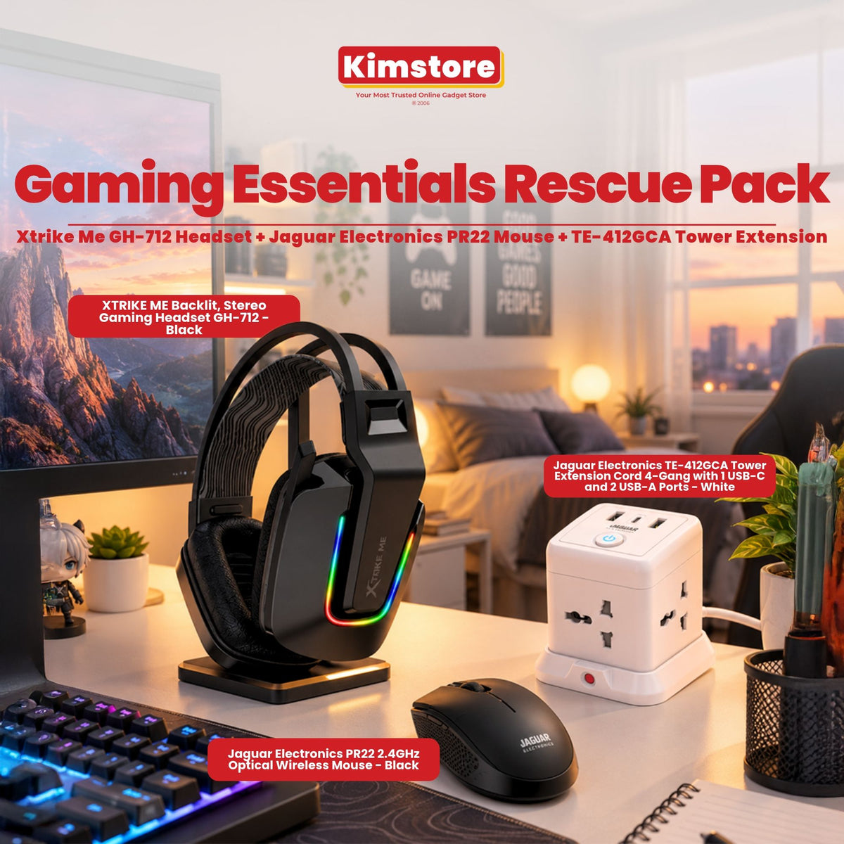Gaming Essentials Rescue Pack
