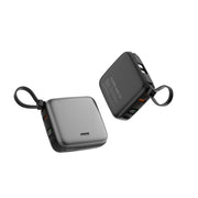 Jaguar Electronics PB190 10000mAh 22.5W PD/QC 3.0 Power Bank With Built-in Cables