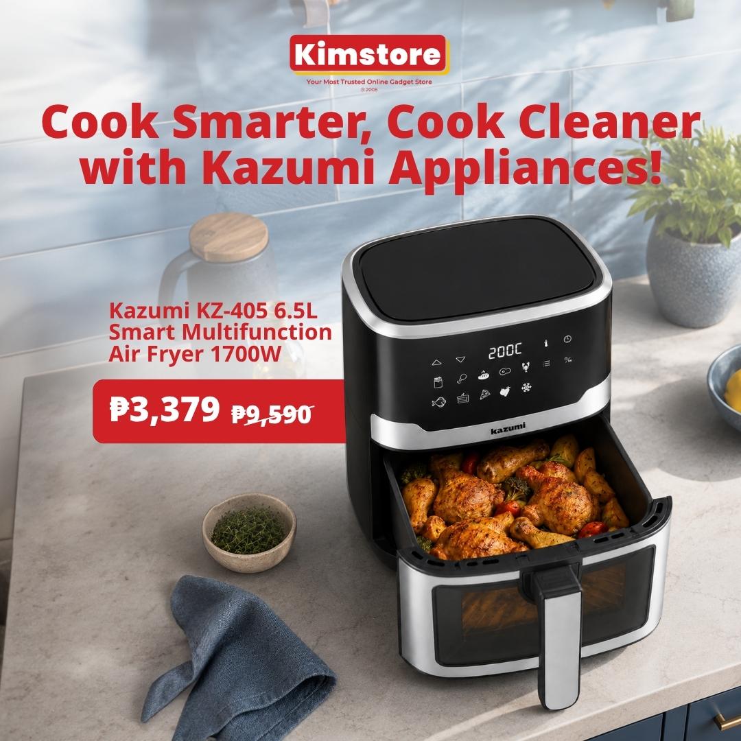 Kazumi KZ-405 6.5L Smart Multifunction Air Fryer 1700W