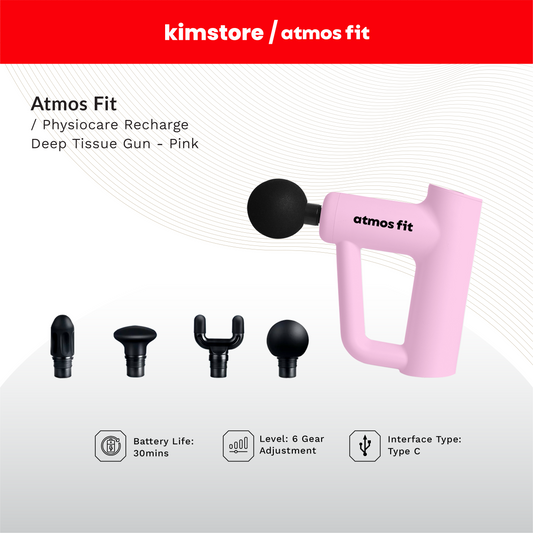 ATMOS FIT Physiocare Recharge Deep Tissue Massager Gun