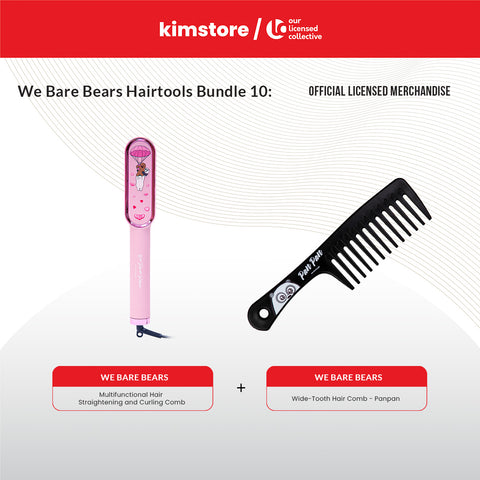 OLC BUNDLE: We Bare Bears Hair Care and Styling Tools