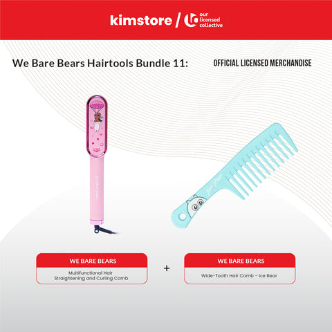 OLC BUNDLE: We Bare Bears Hair Care and Styling Tools
