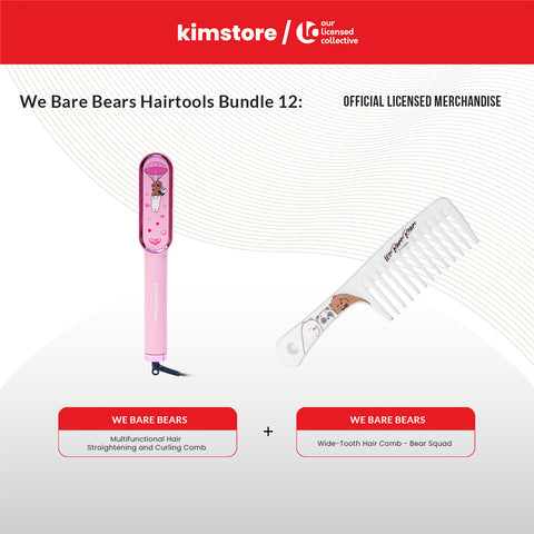 OLC BUNDLE: We Bare Bears Hair Care and Styling Tools