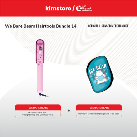 OLC BUNDLE: We Bare Bears Hair Care and Styling Tools