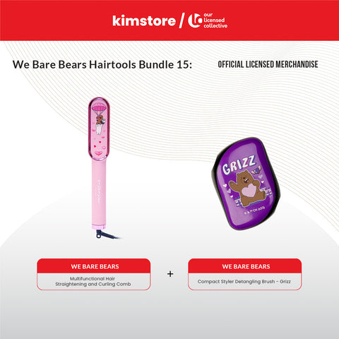 OLC BUNDLE: We Bare Bears Hair Care and Styling Tools