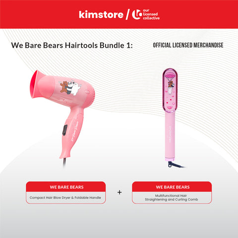 OLC BUNDLE: We Bare Bears Hair Care and Styling Tools