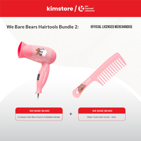 OLC BUNDLE: We Bare Bears Hair Care and Styling Tools