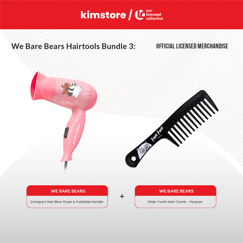 OLC BUNDLE: We Bare Bears Hair Care and Styling Tools