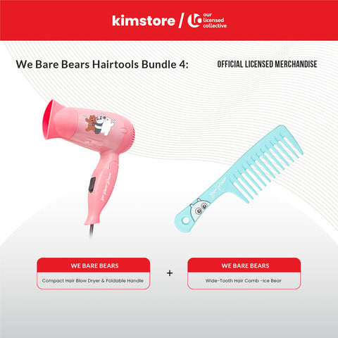 OLC BUNDLE: We Bare Bears Hair Care and Styling Tools