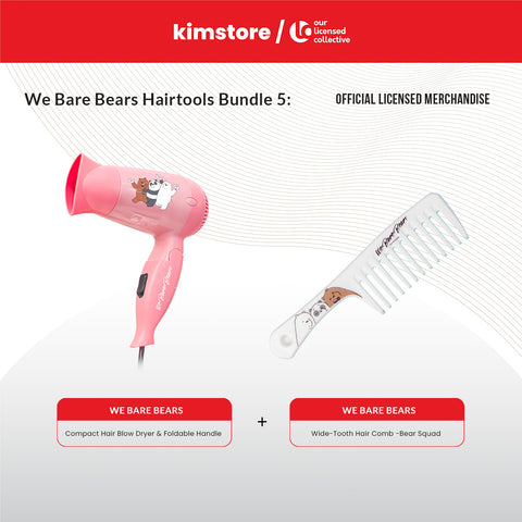 OLC BUNDLE: We Bare Bears Hair Care and Styling Tools