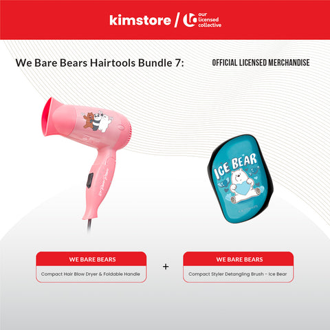 OLC BUNDLE: We Bare Bears Hair Care and Styling Tools