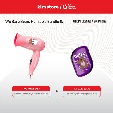 OLC BUNDLE: We Bare Bears Hair Care and Styling Tools