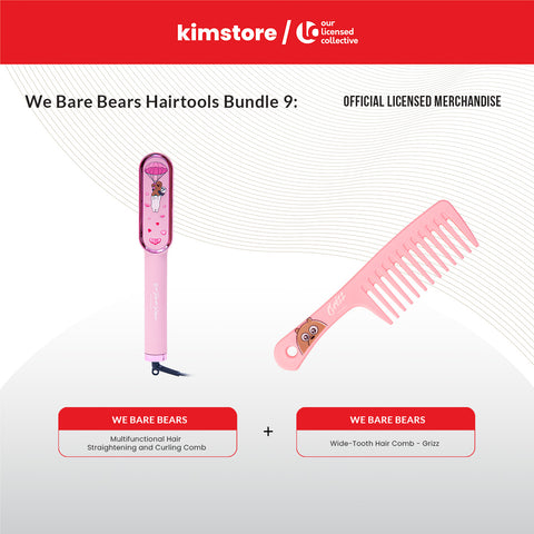 OLC BUNDLE: We Bare Bears Hair Care and Styling Tools