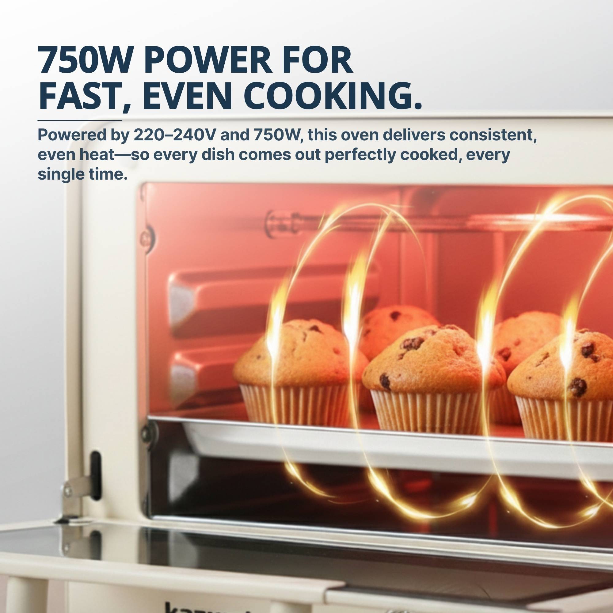 Kazumi KZ-EO10PE 10L Electric Oven