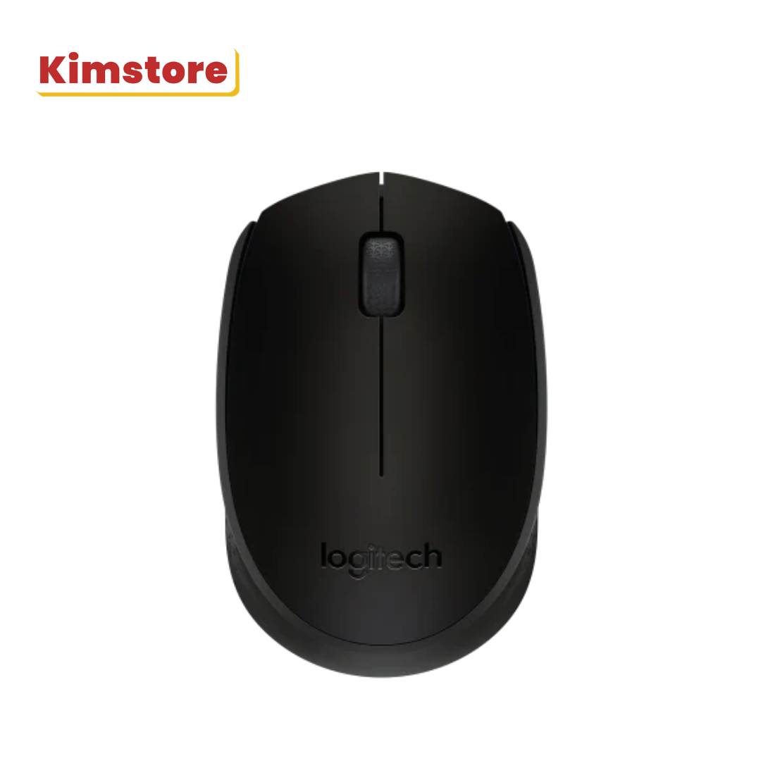 logitech wireless mouse m170 black
