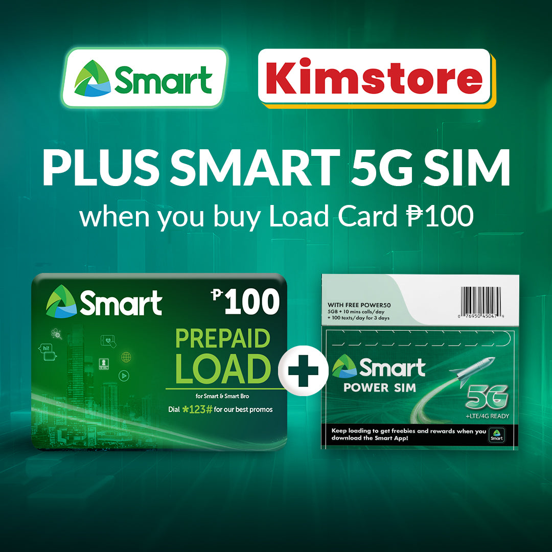 bundle smart prepaid load 100 smart prepaid power lte 5g ready sim