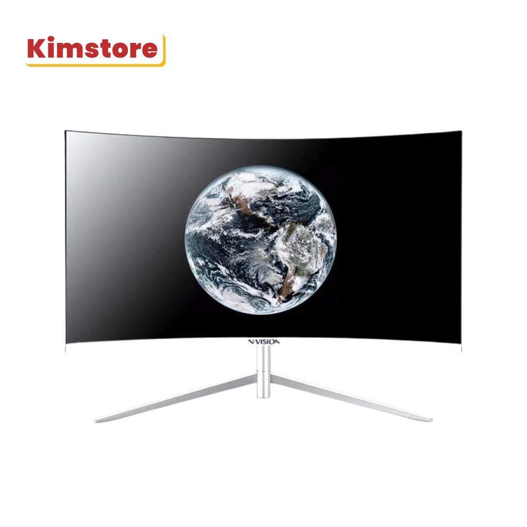Nvision IN27FGW White 27" FHD@180HZ Curved Monitor [Pre-Order]