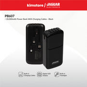Jaguar Electronics PB607 20000mAh Power Bank with Charging Cable