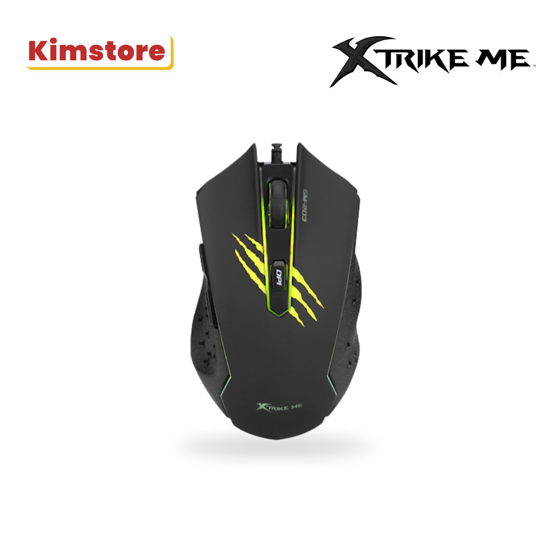 Xtrike Me Backlit Optical Gaming Mouse GM-203