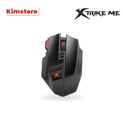 x trike me backlit, wireless 2.4g gaming mouse gw 600 black