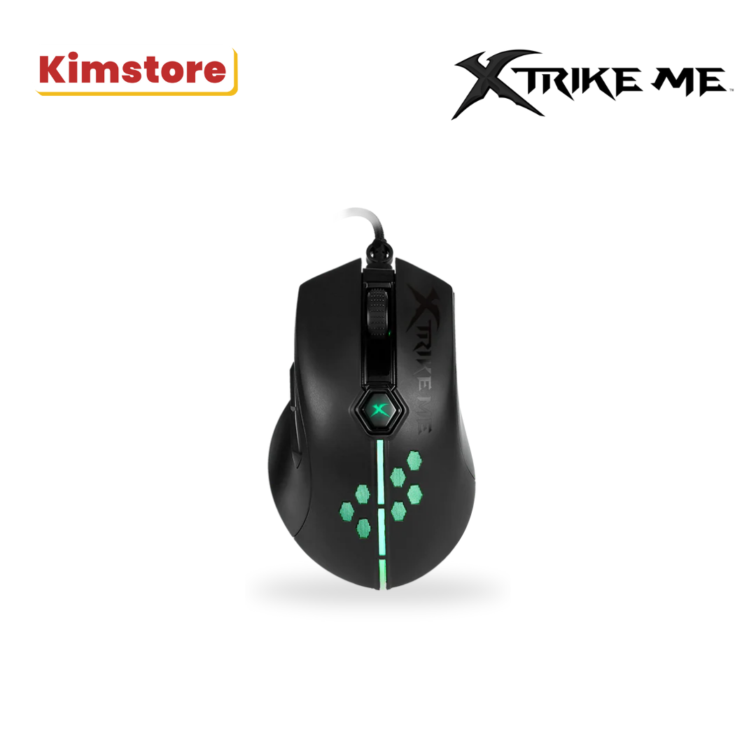 Xtrike Me Backlit, Wired 7200 DPI Gaming Mouse GM-515