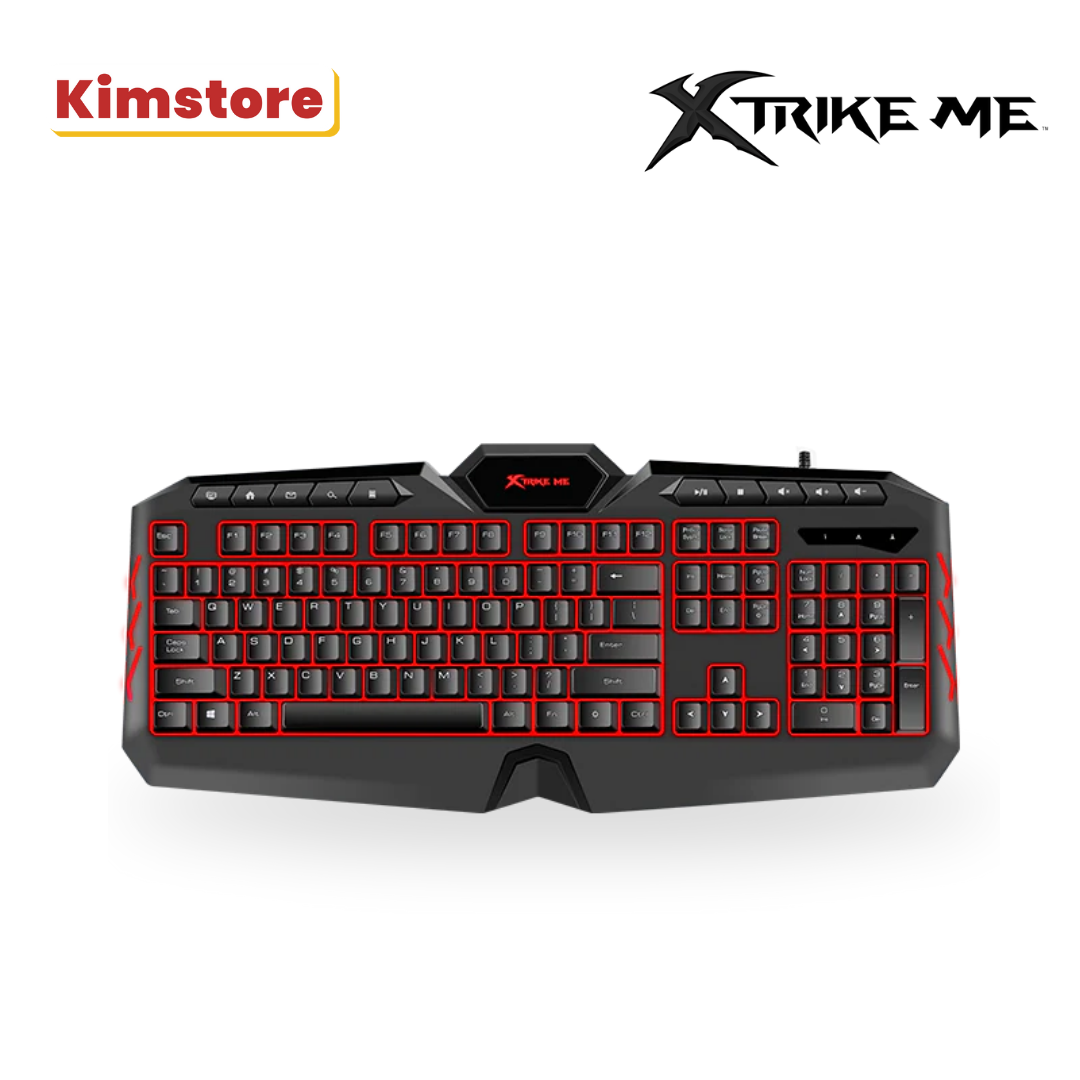 Xtrike Me 7 - Color Backlight Wired Gaming Keyboard KB-509