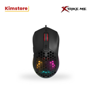 xtrike me detachable rgb wired gaming mouse gm 316 black