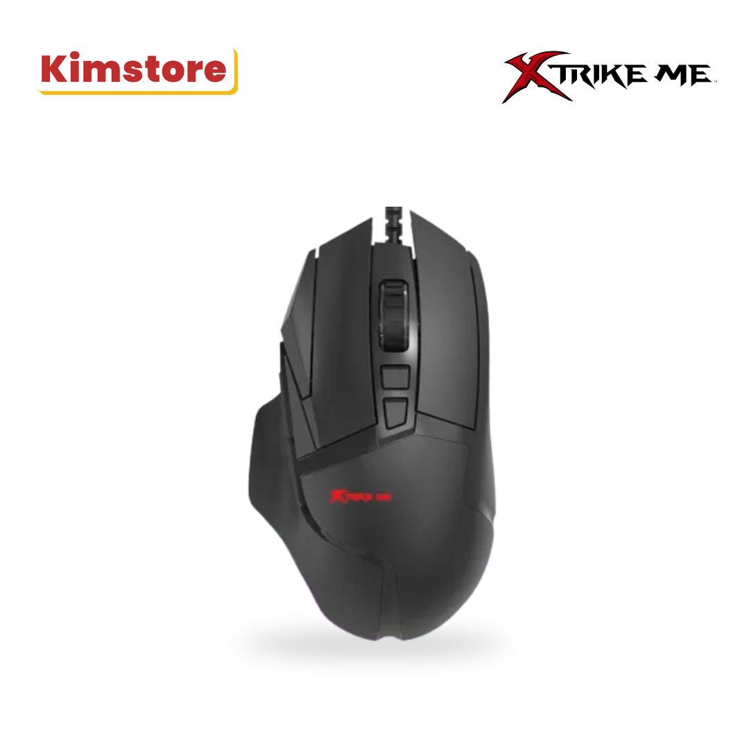 xtrike me 12,800 dpi gaming mouse gm 518 black