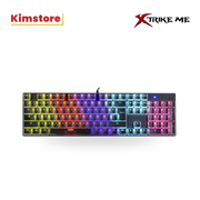 xtrike me backlit, mechanical pudding gaming keyboard gk 915p black