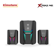 xtrike me 2.0 wireless gaming speakers sk 612 black