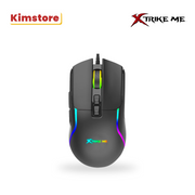 xtrike me 7200 dpi rgb wired gaming mouse gm 313 black