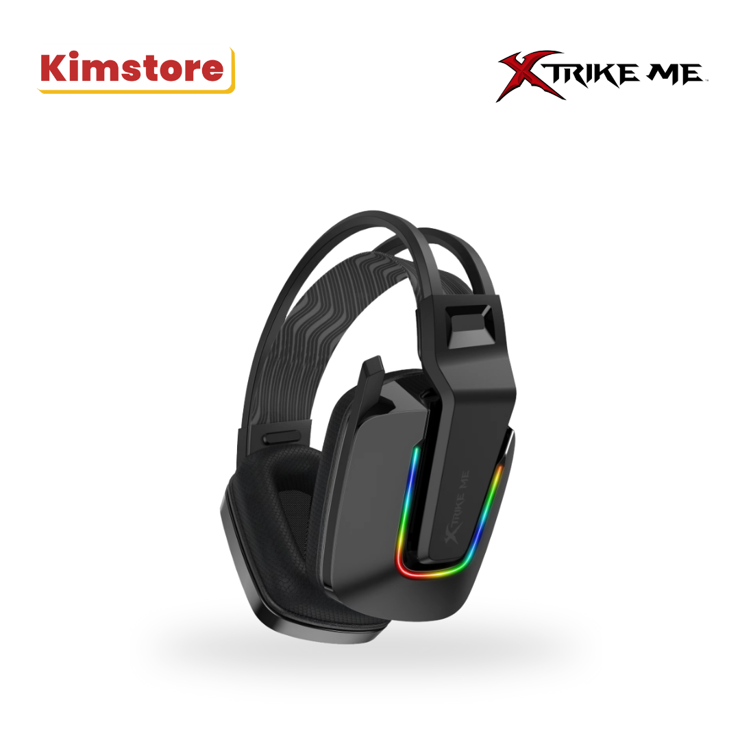 Xtrike-Me Backlit, Stereo Gaming Headset GH-712 - Black