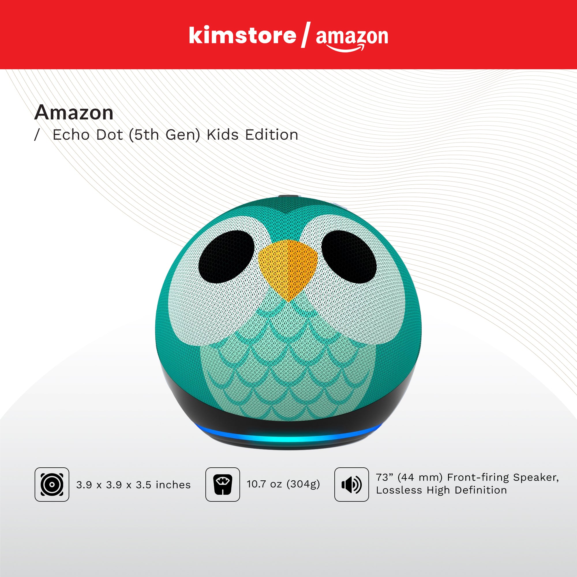 Amazon Echo Dot (5th Gen) Kids Edition