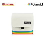 polaroid box camera bag white