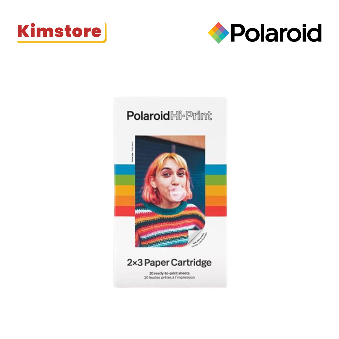 polaroid hi·print 2×3 paper cartridge 20 sheets