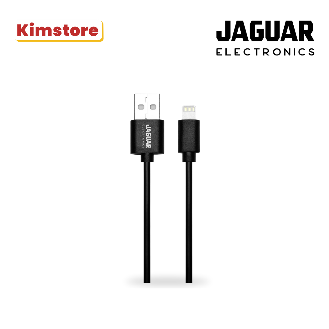 jaguar electronics cg51 3.0a 2 meters fast charging data cable micro usb black