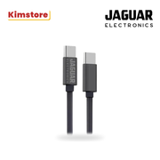 jaguar electronics cg13 60w pd 1 meter quick charging data cable type c to type c black